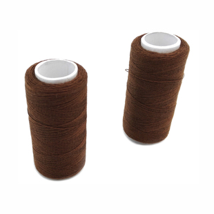 家用缝纫机线浅粉色修补缝衣针线手工浅卡其402咖啡灰色彩色细线