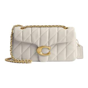 【官方正品】COACH蔻驰女Tabby专柜羊皮革轻奢通勤链条单肩斜挎包