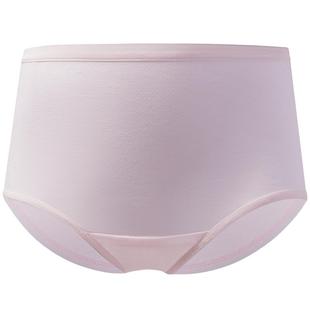 爱慕少女天使裤运动系提花抗菌吸湿排汗高腰生理裤/中腰平角裤