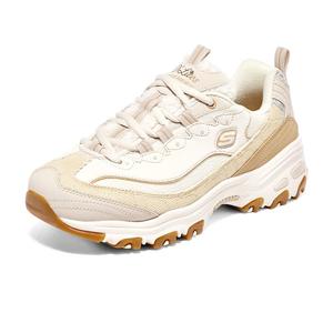 【双11预售】Skechers斯凯奇卷毛熊奶茶熊加绒女增高老爹鞋运动鞋