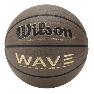 Wilson威尔胜WAVE波浪纹防尘篮球7号室外比赛训练吸湿耐磨ENCORE