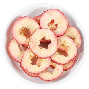 冻干山楂片整颗空心无核山楂脆泡水无加糖商用山楂干果茶果干零食