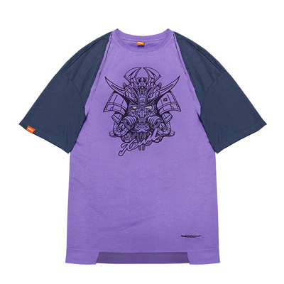 不作恶夜光硅武士圆领短袖T恤