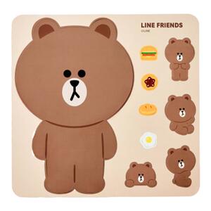 LINE FRIENDS冰箱贴磁吸留言板创意白板便利贴可擦写磁贴记事贴