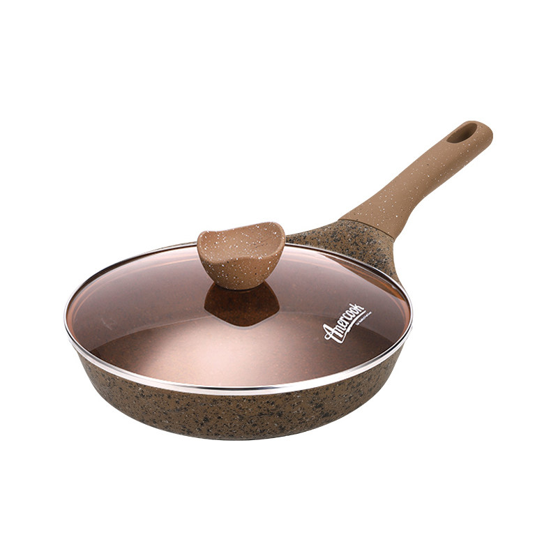 amercook无油烟牛排燃气不粘锅