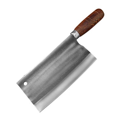 阳江刀具轴承钢锻打斩切两用刀