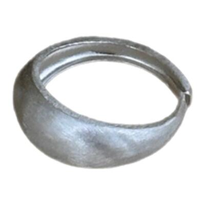 outoflabel纯银磨砂拉丝戒指