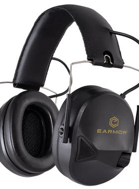 EARMOR耳魔M30拾音降噪战术耳机头戴式射击训练听力隔音防护耳罩