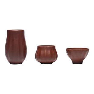 百年利永紫砂茶杯茶具套装品茗杯功夫口杯主人杯龙血砂拈花一笑杯