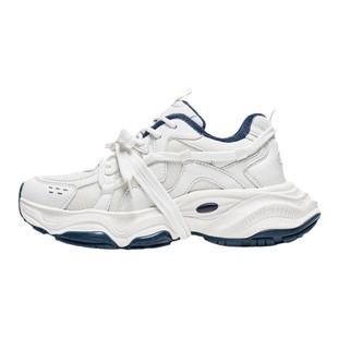 kappa女鞋加绒老爹鞋冬季女款2025新款厚底增高休闲运动鞋子百搭