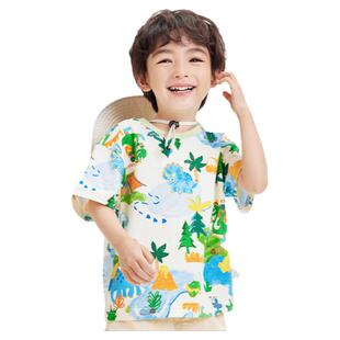 巴拉巴拉男童短袖t恤小童宝宝纯棉上衣儿童卡通打底衫夏装童装潮
