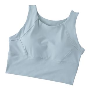 一体式高强度运动文胸女夏季跑步训练健身衣瑜伽服全包裹训练上衣