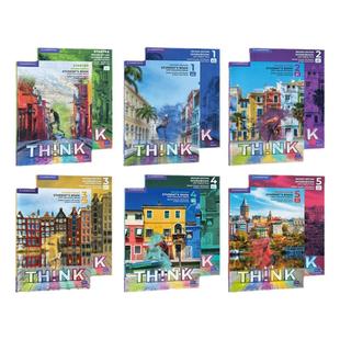 【原版】think第二版教材预备1 2 3 4 5级别剑桥大学出版社正品初中英语考级学生用书赠送配套视频音频答案在线练习