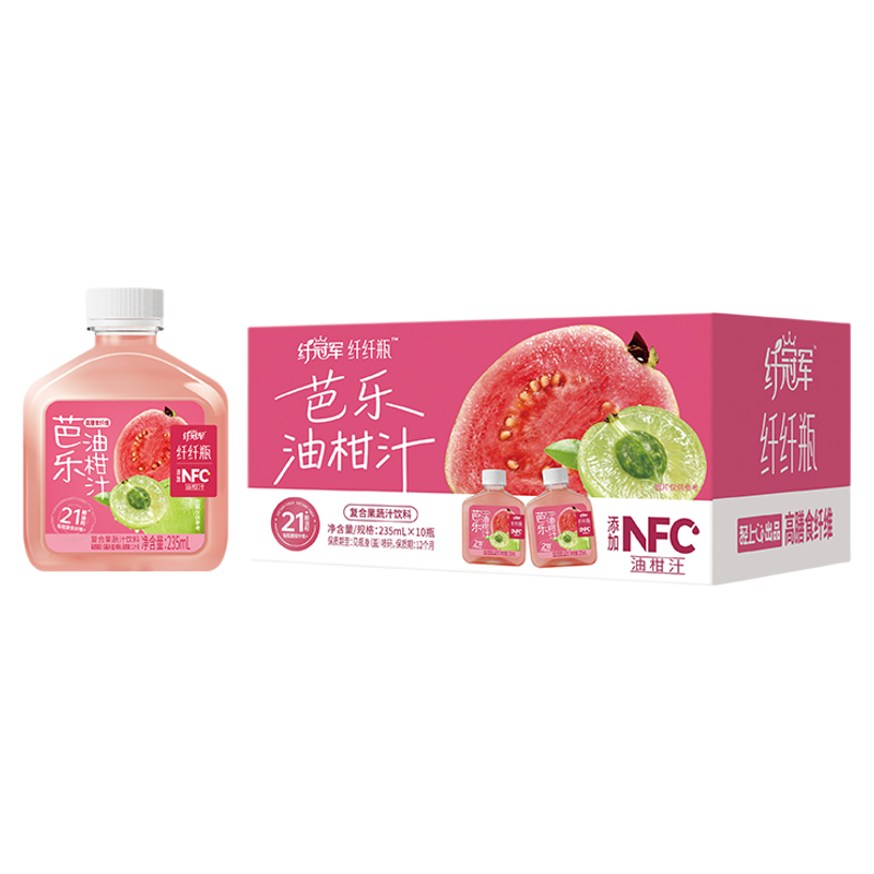 轻上纤冠军芭乐油柑汁