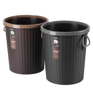 垃圾桶纸篓家用无盖大号大容量简约现代酒店商用办公室厨房客厅厕