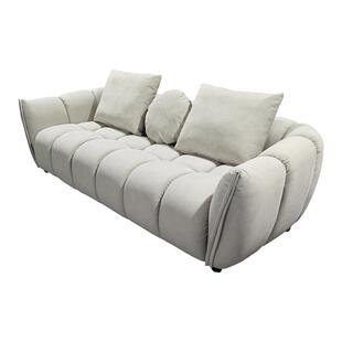 NITORI宜得利家居家具奶油风简约小户型云朵沙发 V8868