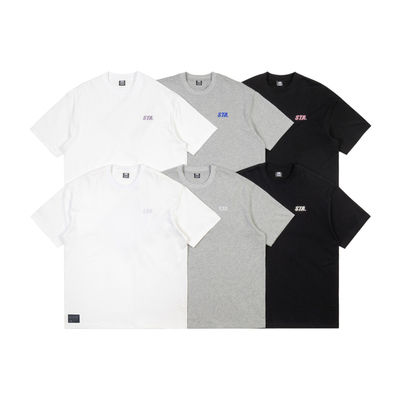STA短袖基础烫钻短袖T恤