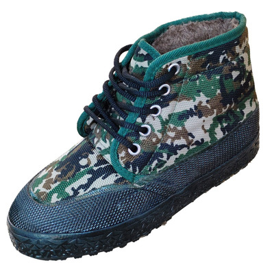 3537正品加绒军迷解放鞋男女3537高帮男冬季保暖劳保工作棉鞋耐磨