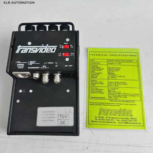 Transvideo 5 Inches 8 16/9 NTSC Monitor.
