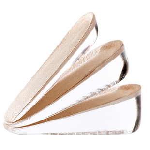 增高鞋垫女新款隐形不累脚一三厘米cm后跟半垫增高垫男硅胶内增高