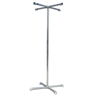 落地挂支架单杆式晾衣杆室内简易衣架家用卧室衣服架子阳台凉衣架