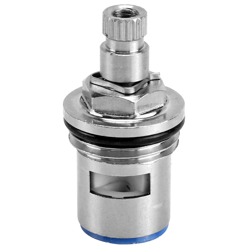 黄铜水龙头快开三角阀陶瓷阀芯洗衣机开关双把冷热龙头水维修配件