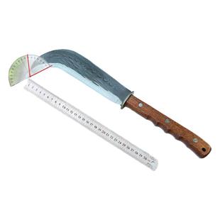 新品长柄砍柴刀家用弯刀镰刀劈柴刀劈柴破竹家用刀园林剪刀农用刀