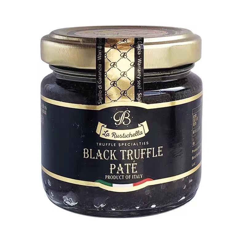 乐其雅黑松露菌酱90g意大利进口黑菌露意面炒饭西餐Black Truffle