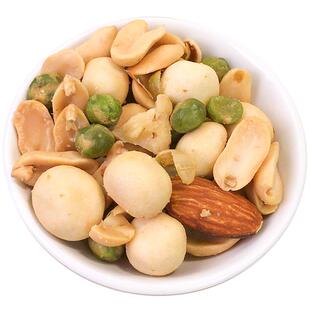 甘源缤纷综合果仁混合坚果仁扁桃仁核桃花生仁年货每日坚果小零食