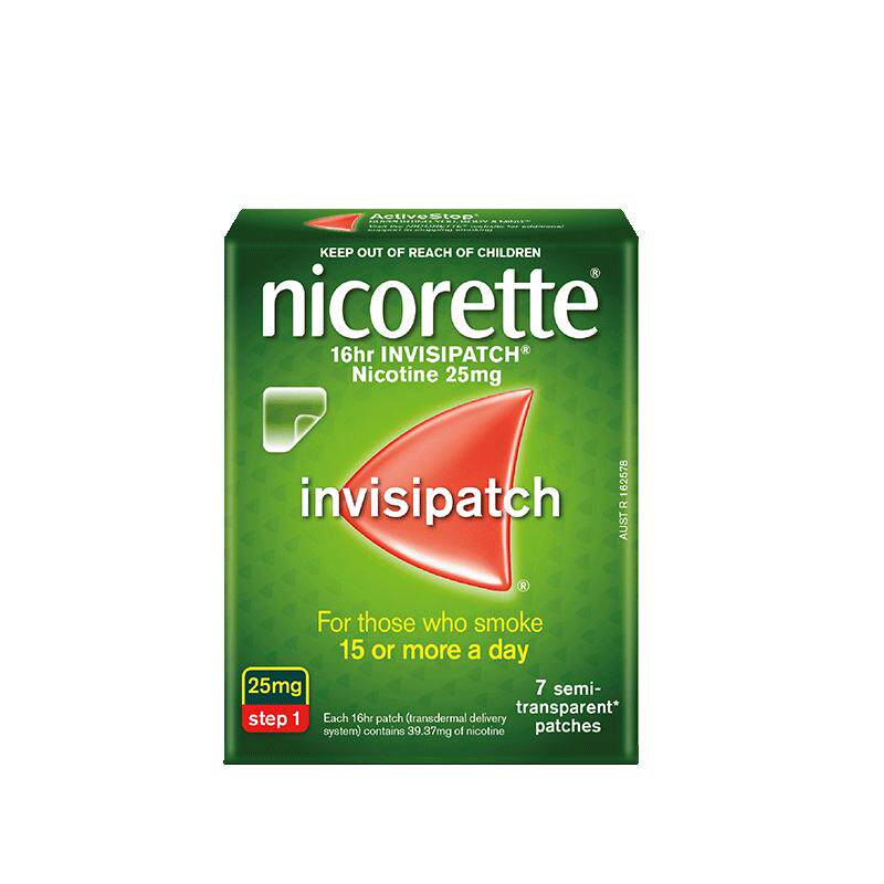 力克雷尼古丁戒烟贴25mg*7片/盒NICORETTE替代贴片进口透皮贴剂