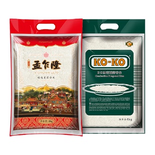 孟乍隆KOKO泰国X柬埔寨产地联动款两域原粮进口香米5kg*2袋
