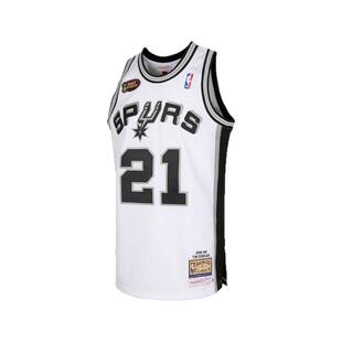 马刺队邓肯98-99赛季NBA官方MN复刻21号球衣AU球员版