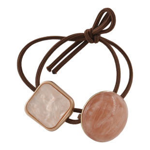 suzyacc kr复古大理石纹理亚克力发绳2024年新款高级感扎马尾皮筋