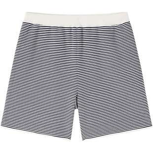 【艾草抗菌】商场同款URLAZH有兰2025夏季新款黑白条纹毛织短裤女