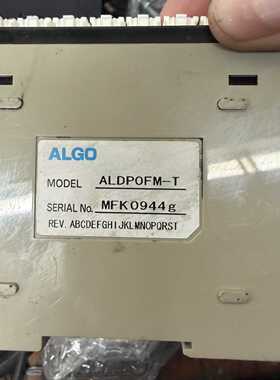 ALGO ALDPOFM-T模块，件，成色还可以，有点使议价