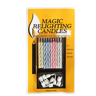 包邮 吹不灭的蜡烛 创意愚人节恶搞整人魔术道具 生日玩具