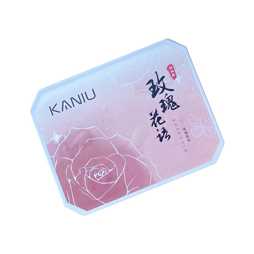 美甲玫瑰花语拍拍胶新款百搭红色渐变晕染转印免洗彩绘省钱遮瑕胶