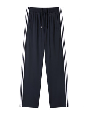 秋冬校服裤子藏青色加绒加厚校裤