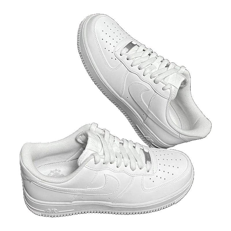 NikeAirForce1牛皮经典复古风格耐磨低帮板鞋女款 DD8959-100百亿