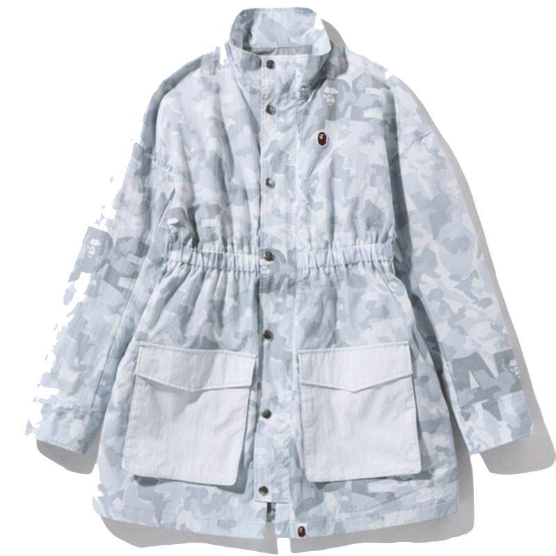 bape女装春夏猿人刺绣外套