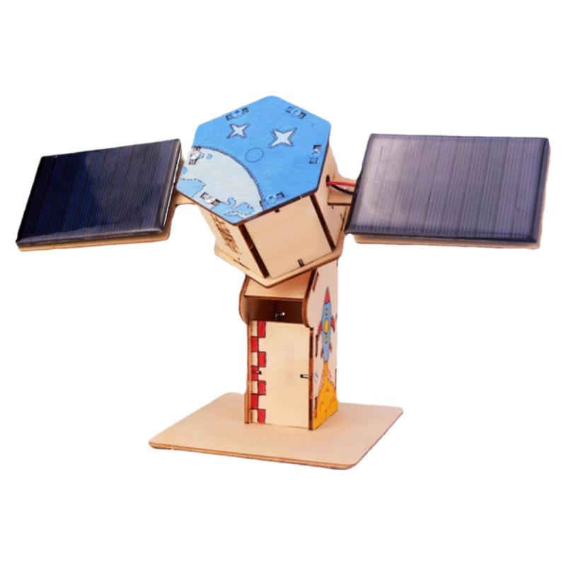 小学生科学实验航天卫星模型太阳能科技小制作小发明手工diy材料