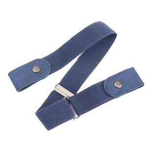 隐形皮带无痕懒人军训裤带弹力松紧牛仔裤腰带女学生简约收腰神器