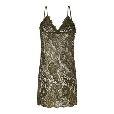 LEDIMWANG法式蕾丝吊带背心