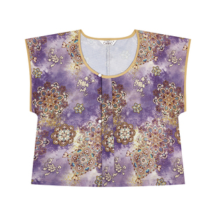 芋泥蛋黄织造司原创唐制复原款汉服敦煌团花唐褙子圆领直袖八破裙