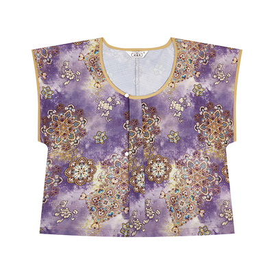 芋泥蛋黄织造司原创唐制复原款汉服敦煌团花唐褙子圆领直袖八破裙