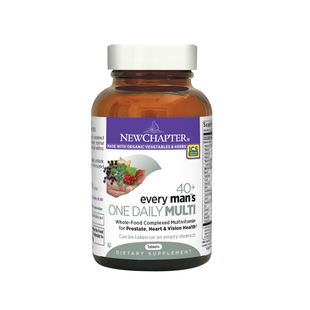 美国 新章New Chapter 40+男性维生素中老年每日营养素72粒