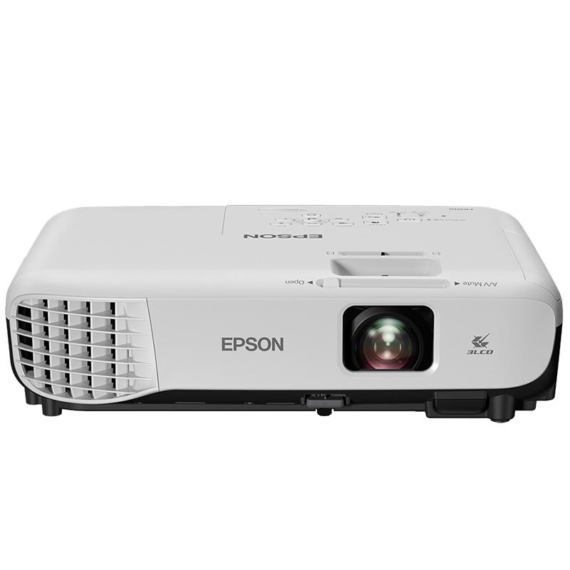 爱普生（EPSON）CO-W01投影仪会议投影仪便携办公高清投影机（3000流明 WXGA 1.35倍变焦）