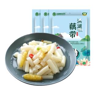 梦里水乡洪湖泡椒藕带400g*3包酸辣藕尖即食藕节下饭泡菜湖北特产