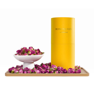 beutea有机认证玫瑰花苞茶白月光高端干玫瑰花蕾冠茶养生茶无硫熏