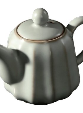 台湾冠杰汝窑陶瓷茶具开片汝瓷